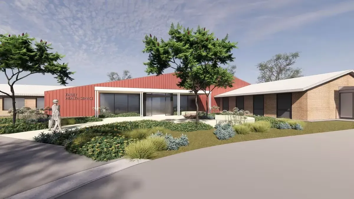 Artist’s impression of the Finley Hospital Redevelopment